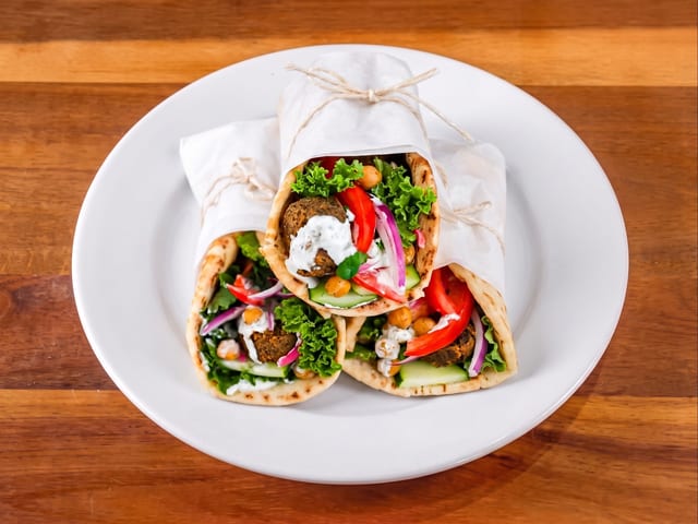 Falafel Pita.