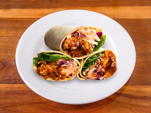 BBQ Chicken Gyro.