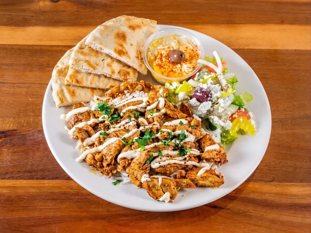 Chicken Gyro Plate.