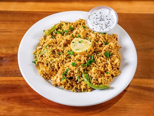Chicken Biryani.