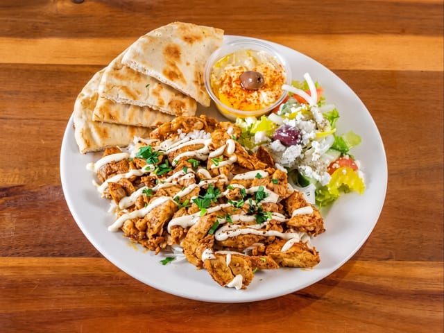 Chicken Gyro Plate.