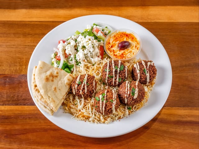 Falafel Platter.