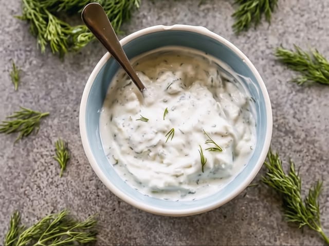 Homemade Tzatziki Sauce with 2 Pita.
