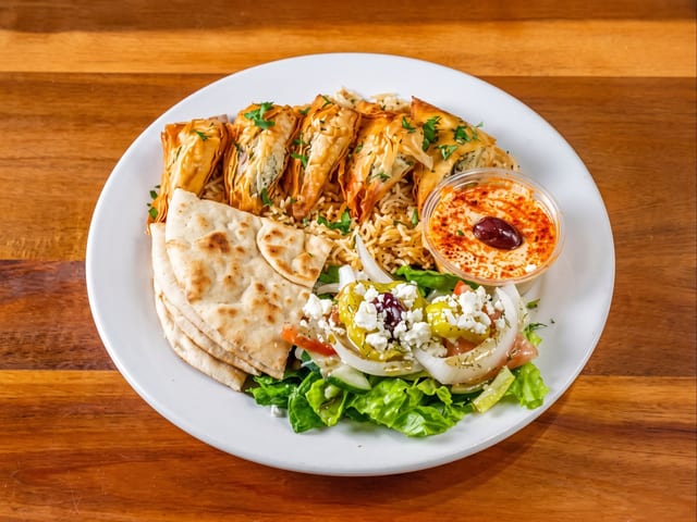 Spanakopita Plate.