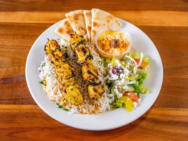 Chicken Shish Kebab.