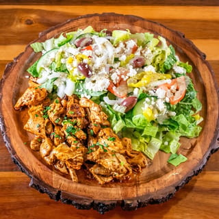 Greek Salad With Chicken Or Beef