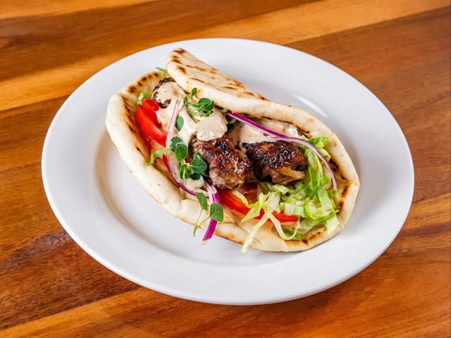 Lamb Kofta Ghost Gyro Combo.