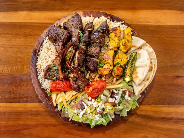 Mix Kebab Plate.